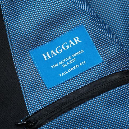 سترة Haggar الرجالية The Active Series ذات المقاس الكلاسيكي من الجبردين (المقاسات العادية والكبيرة والطويلة) in Kuwait