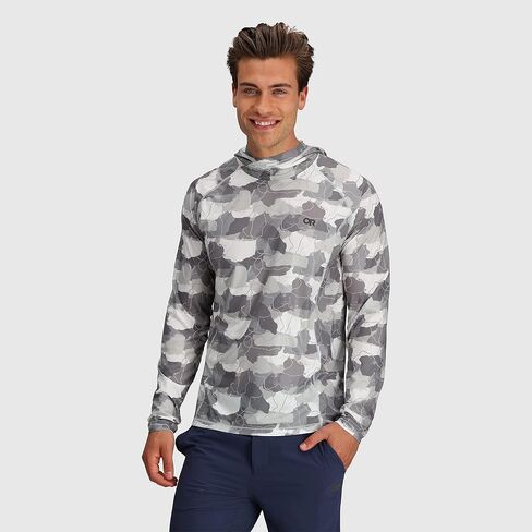 Outdoor Research Men’s Echo Printed Hoodie – Quick Drying Sweatshirt in Saudi Arabia
