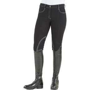 Ovation Women's Comfortable Equestrian Horse Riding Softflex Euro Melange Full Seat Breech