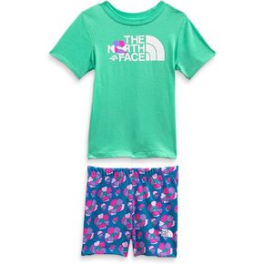 THE NORTH FACE Unisex Baby boys Toddler Cotton Summer Two-piece Set