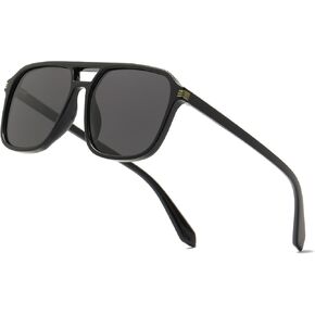 Retro Aviator Sunglasses for Women Men,Trendy Rectangle Womens Mens Shades Sun Glasses UV400 Protection