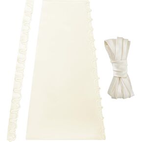 SUMERSHA Wedding Dress Zipper Replacement Adjustable Satin Corset Back Kit Lace up for Prom Dress Gown Corset Replacement in Kuwait