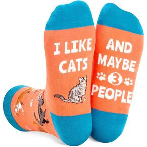 Zmart Funny Guinea Pig Gifts Monkey Gifts for Women Men Mom Dad, Fun Guinea Pig Monkey Socks for Teen Girls Boys