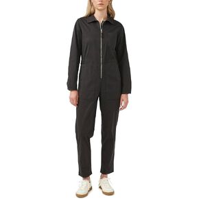 Buffalo David Bitton Womens Yuna Ls Utility Jumpsuit