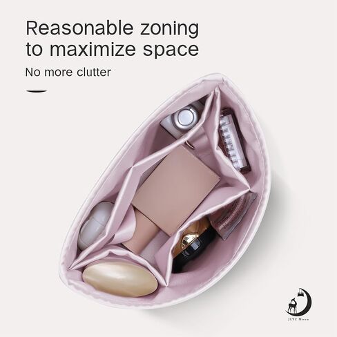 Duma Bag Insert, Organizer Insert Compatible with Chanel Duma backpacks, Silk Bag Organizer for Duma 23A/23P Small, Lightweight and Soft Touch (Small, Black) in Kuwait