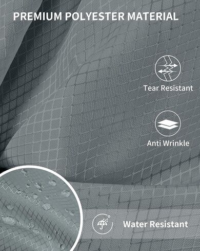 مكعبات تعبئة مضغوطة للسفر، 8 مجموعات من حقائب تنظيم السفر، أكياس مكعبات ضغط، حقيبة تنظيم التعبئة، حقائب تنظيم الأمتعة مع حقيبة أدوات الزينة وحقيبة الأحذية، أساسيات السفر باللون البيج in Kuwait