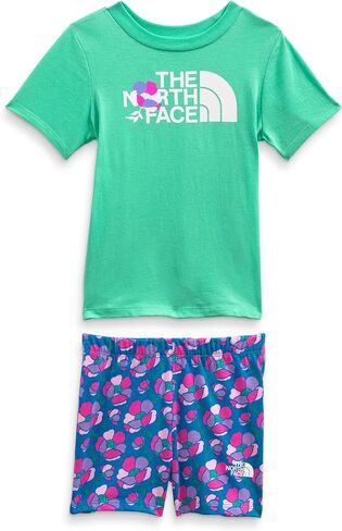 THE NORTH FACE Unisex Baby boys Toddler Cotton Summer Two-piece Set in Saudi Arabia