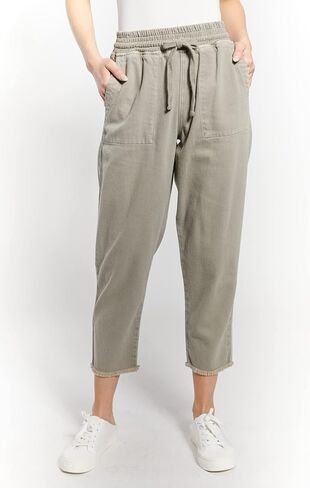 O A T NEW YORK Women's Luxury Clothing Drawstring Jogger Pants with Elastic Waist, Comfortable & Stylish in Saudi Arabia