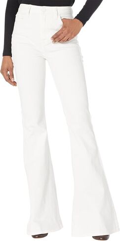 7 For All Mankind womens Megaflare in Clean White in Saudi Arabia