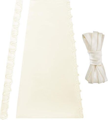 SUMERSHA Wedding Dress Zipper Replacement Adjustable Satin Corset Back Kit Lace up for Prom Dress Gown Corset Replacement in Kuwait