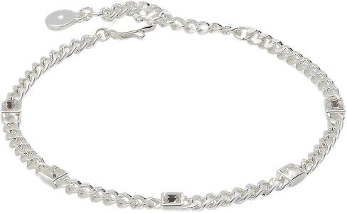 Alex and Ani AA7398234SS,Birthstone Curb Chain Bracelet in Saudi Arabia