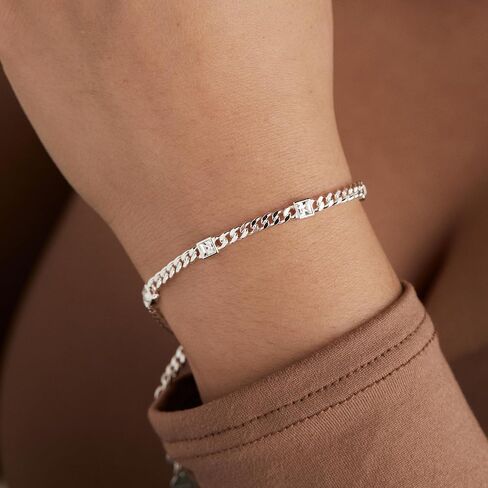 Alex and Ani AA7398234SS,Birthstone Curb Chain Bracelet in Saudi Arabia