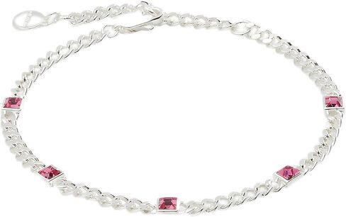 Alex and Ani AA7398234SS,Birthstone Curb Chain Bracelet in Saudi Arabia