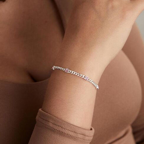 Alex and Ani AA7398234SS,Birthstone Curb Chain Bracelet in Saudi Arabia