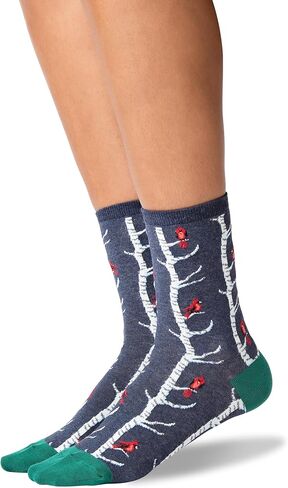 Hot Sox Women's Fun Nature & Outdoors Crew Socks-1 Pair Pack-Cute & Funny Fashion Novelty Gifts in Saudi Arabia