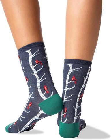 Hot Sox Women's Fun Nature & Outdoors Crew Socks-1 Pair Pack-Cute & Funny Fashion Novelty Gifts in Saudi Arabia