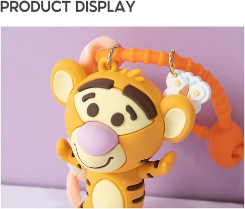 سلاسل مفاتيح لطيفة من MINISO للنساء/الفتيات، ملحقات سلسلة مفاتيح ويني ذا بوه، سلاسل مفاتيح معصم لحقيبة الظهر ومفاتيح السيارة in Kuwait