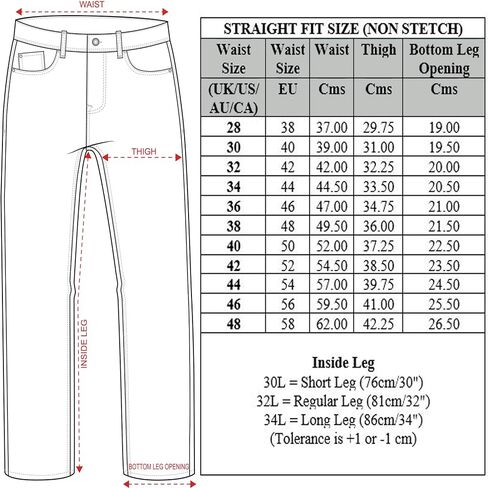 Enzo Mens Designer Jeans Loose Fit Free Belt Denim Pants Trousers All Waist Sizes in Saudi Arabia