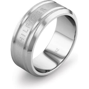 Tommy Hilfiger Men's Jewelry Iconic Stripes Stainless Steel Ring