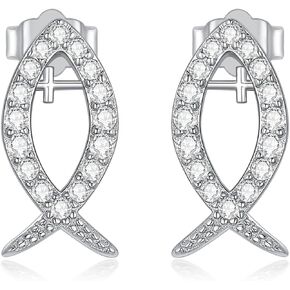 Animal Earrings S925 Sterling Silver Animal Earrings for Women