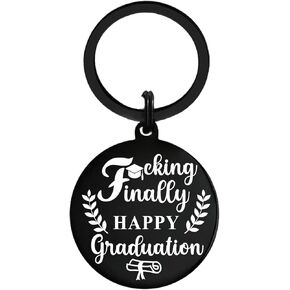 TGCNQ Coworker Leaving Gifts, Graduation Gifts Graduation Keychain, Teacher Gifts, Funny Gifts for Going Away