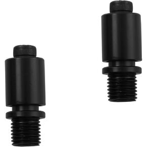 LQ Industrial 2PCS Double Rocker Socket Black Metal Vibrato Arm Socket for Electric Guitar Vibrato Bridge System