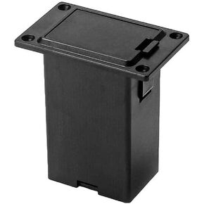 1Set Black Guitar Pickup Battery Box,Battery Guitar Case,Acoustic Guitar Pickup Parts,Case Holder Replacement for EQ Bass Accessories,Pickup Shell Cover Installed on Guitar Bass with 9V Battery Box