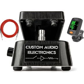 Dunlop MC404 CAE Dual Inductor Wah Pedal Bundle with Instrument Cable and Tuner