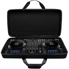 Carrying Case Compatible with RANE ONE/Pioneer DJ DDJ-FLX6 4-deck/Hercules Inpulse T7 2 Deck Rekordbox and Serato DJ Controller Black