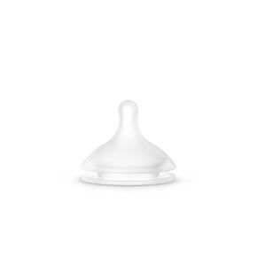 Suavinex Bonhomia SX PRO Physiological Silicone Nipple, Pack of 2 Nipples, 6 Months, Fast Flow