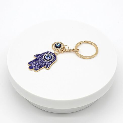 Evil Eye Keychains Bag Purse Keychains Good Luck Amulet protection Charm Keychains for Women Men in Kuwait