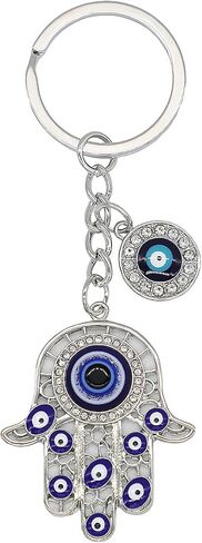 Evil Eye Keychains Bag Purse Keychains Good Luck Amulet protection Charm Keychains for Women Men in Kuwait