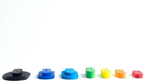 Barefoot Science Foot Strengthening System - 7-Step Therapeutic 3/4 Length-X-Small - W 5-7.5 / CH 3.5-5.5 in Saudi Arabia