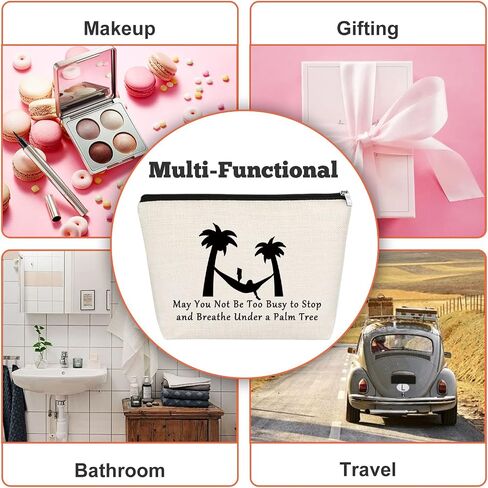 Friendship Gift Makeup Bag Gift for Women Best Friends Gift Cosmetic Bag Novelty Gift Female Birthday Christmas New Year Gifts for Friends Graphic Sarcastic Gift for Coworkers Employer Sister in Saudi Arabia