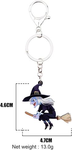 WEVENI لطيف الاكريليك هالوين الجمجمة المفاتيح دمية الفودو كيرينغ القراصنة التابوت قلادة جالبة للحظ محفظة محفظة قبر الملحقات in Kuwait