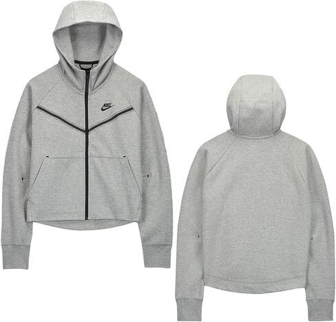 Nike Sportswear Tech Fleece Windrunner Dark Grey Heather/Black 2XL in Saudi Arabia