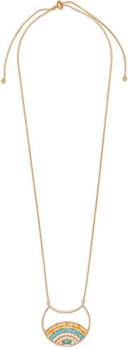 Lucky Brand Womens Beaded Pendant Necklace in Saudi Arabia
