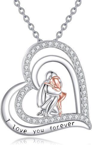 Tree of Life Necklace Sterling Silver Abalone Shell Pendant Family Fashion Jewelry Gift for Women Men in Kuwait