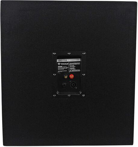Rockville SBG1158 15" 800W Passive Pro DJ Subwoofer, MDF Cabinet/Pole Mount, Black in Saudi Arabia