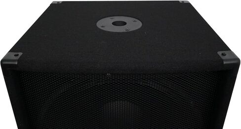 Rockville SBG1158 15" 800W Passive Pro DJ Subwoofer, MDF Cabinet/Pole Mount, Black in Saudi Arabia