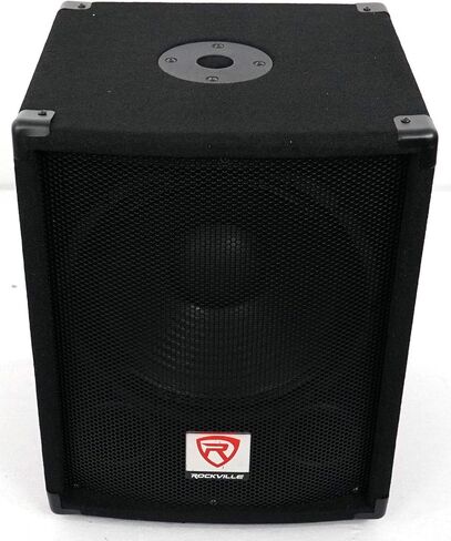 Rockville SBG1158 15" 800W Passive Pro DJ Subwoofer, MDF Cabinet/Pole Mount, Black in Saudi Arabia