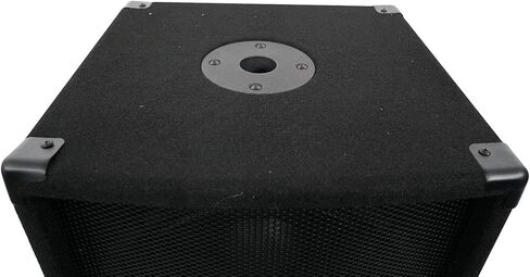 Rockville SBG1158 15" 800W Passive Pro DJ Subwoofer, MDF Cabinet/Pole Mount, Black in Saudi Arabia