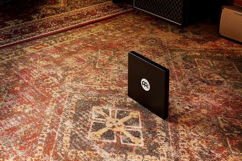 Meinl Percussion TCAJ1BK Compact Rubber Wood Travel Cajon, Black in Saudi Arabia