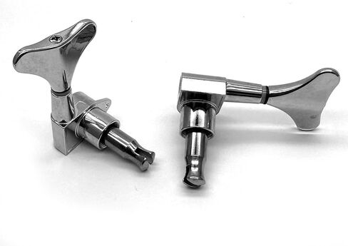 2R2L Electric Bass Guitar Sealed Tuning Pegs Tuners Machine Heads Tuning Keys/Buttons Guitar Parts Machine Head Tuners for Precision Bass and Jazz Bass (2R2L Black) in Kuwait