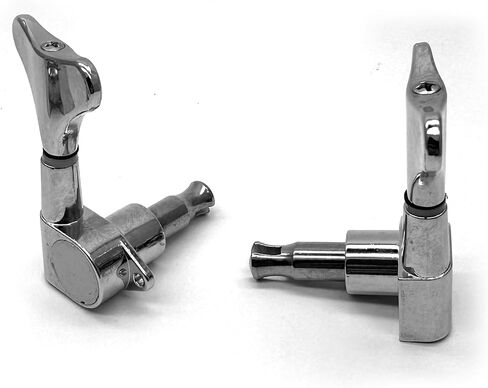 2R2L Electric Bass Guitar Sealed Tuning Pegs Tuners Machine Heads Tuning Keys/Buttons Guitar Parts Machine Head Tuners for Precision Bass and Jazz Bass (2R2L Black) in Kuwait