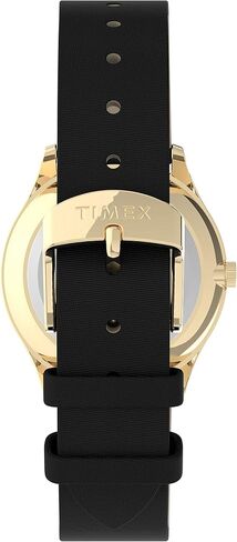 Timex Women's Starstruck 32mm Watch – Rose Gold-Tone Case White Dial with Gray Leather Strap in Saudi Arabia