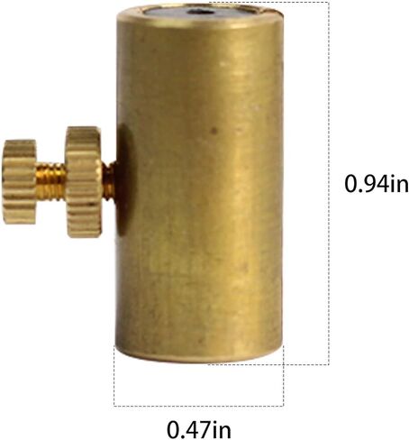 Icysey Cello Wolf Tone Eliminator Metal Wolf Tone Mute Suppressor Tube for Cello Instrument Accessories 12mm (Gold) in Kuwait