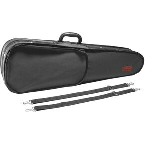 Stagg HVB3 Light Weight Violin Shaped Soft Case for 3/4-Size Violin with Adjustable Shoulder Straps - Black