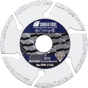 SHDIATOOL Diamond Cut-off Wheel 4-1/2-inch,Metal Cutting Disc Abrasive Saw Blade 5000+ Cut for Steel Tube Iron Rebar Angle Steel Arbor 7/8-Inch on Angle Grinder 115mm