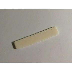 Generic 5 pcs 4-String Acoustic Saddles 52 x 3 x 10-8.6 mm Bone